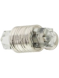 Chrysalis Clear Glass T-Knob - 1 7/8 X 3/4-Inch