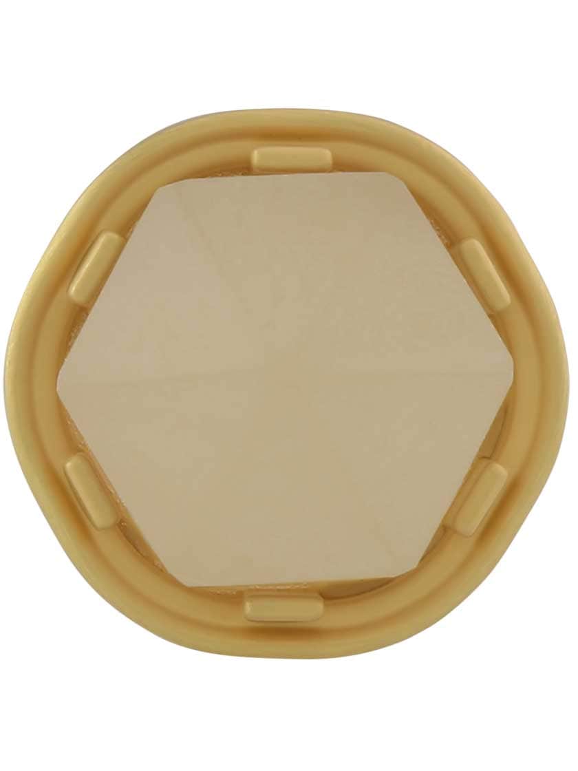 Alternate View 2 of Chrysalis Frosted Glass Round Knob - 1 3/16-Inch Diameter.
