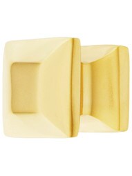 Small Mission Cabinet Knob - 3/4 inch Square