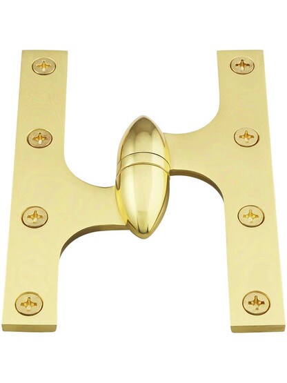 Alternate View 2 of 6 inch x 4 1/2 inch Premium Olive Knuckle Hinge