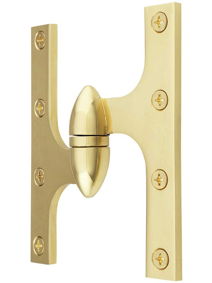 Alternate View of 6 inch x 5 inch Premium Olive Knuckle Hinge