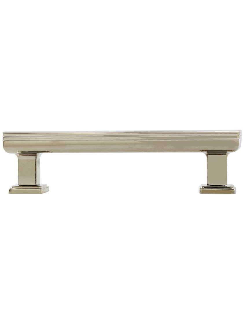 Alternate View of Art Deco Cabinet Pull - 3-1/2 inch Center-to-Center.
