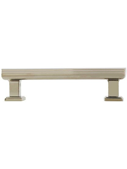Alternate View of Art Deco Cabinet Pull - 3-1/2 inch Center-to-Center.