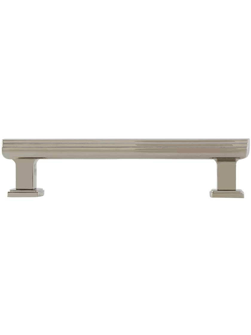 Alternate View of Art Deco Cabinet Pull - 4 inch Center-to-Center.