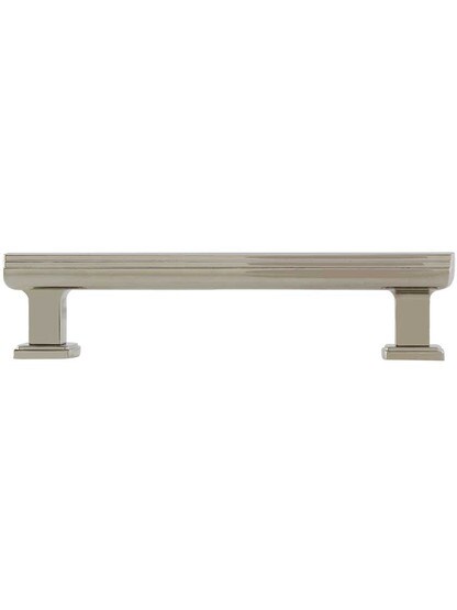 Alternate View of Art Deco Cabinet Pull - 4 inch Center-to-Center.