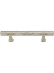 Symm Etry 3-1/2 in. Center-to-Center Octagon Satin Nickel Pull