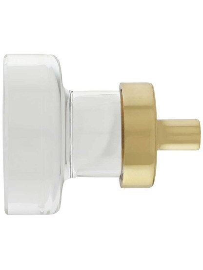Alternate View of Grayson Crystal Glass Cabinet Knob - 1-1/4 inch Diameter.