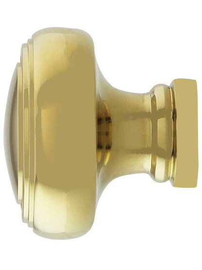 Alternate View of Norwich Cabinet Knob - 1 1/4 inch Diameter.