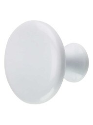 Conquest Smooth Cabinet Knob - 1 1/8 inch Diameter.