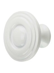 Conquest Ringed Cabinet Knob - 1 3/16 inch Diameter.