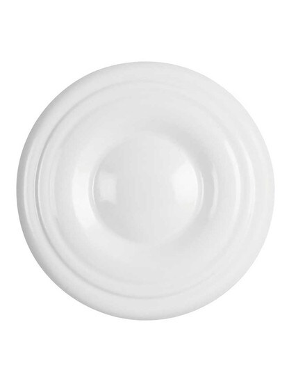 Alternate View of Conquest Ringed Cabinet Knob - 1 3/16 inch Diameter.