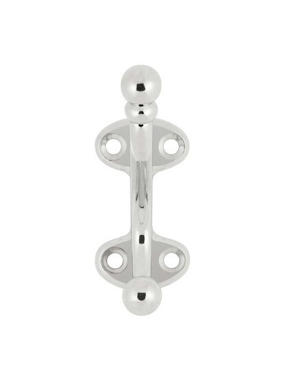 Alternate View of Double Utility Hook with Circular Heads.