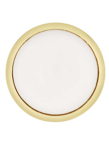 Alternate View of Tranquility Cabinet Knob - 1 5/16 inch Diameter.