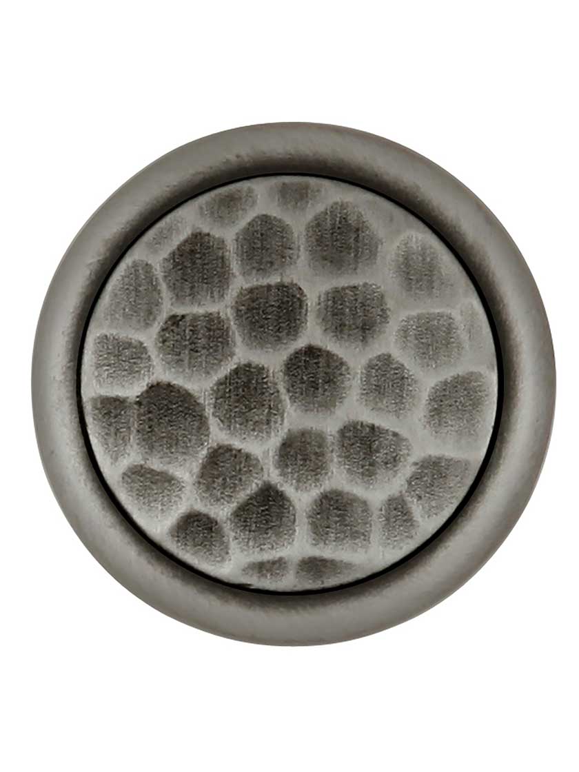Alternate View of Arts and Crafts Cabinet Knob - 1 1/4 inch Diameter.