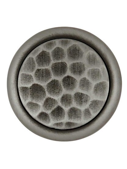 Alternate View of Arts and Crafts Cabinet Knob - 1 1/4 inch Diameter.