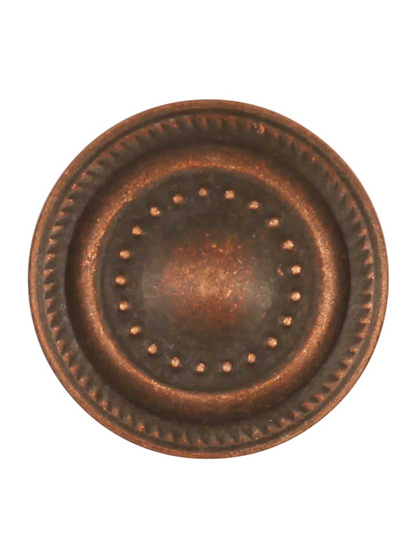 Alternate View of Manor House Knob 1-1/4 inch Diameter.