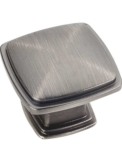 Alternate View 3 of Milan Plain Cabinet Knob - 1 3/16 inch Square.