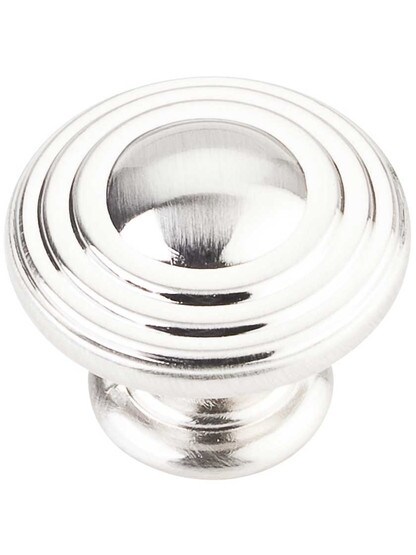Alternate View 6 of Bremen 2 Ringed Cabinet Knob - 1 1/4 inch Diameter.