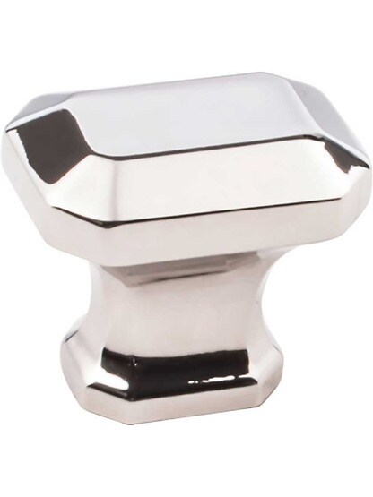 Alternate View 3 of Ella Emerald Cut Cabinet Knob - 7/8 inch x 1 1/8 inch.