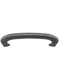 Symphony Cabinet Pull - 3 3/4 inch Center-to-Center in Gunmetal.