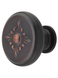 Lafayette Decorative Cabinet Knob - 1 3/8" Diameter