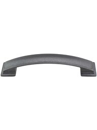 Annadale Pillow Cabinet Pull - 5 inch Center-to-Center in Gunmetal.