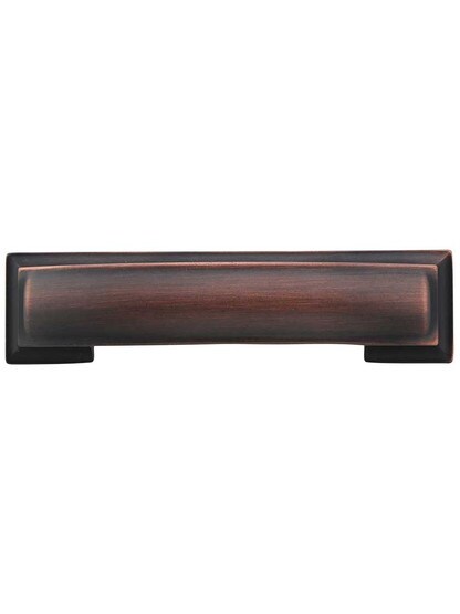 2 in. Center-to-Center Satin Nickel Antique Pillow Cup Pull