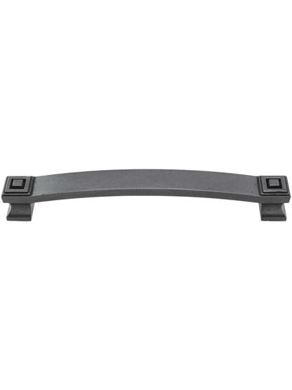 Delmar Cabinet Pull - 6 1/4 inch Center-to-Center in Gunmetal.