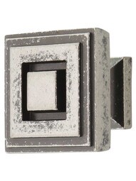 Delmar Cabinet Knob - 1 1/4 inch Square.