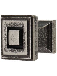 Delmar Cabinet Knob - 1 inch Square.