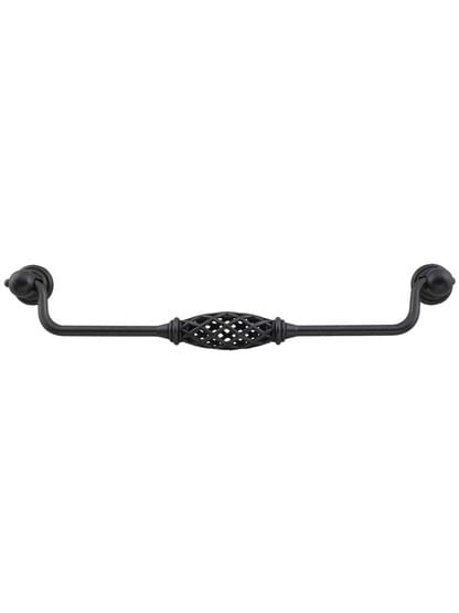 Tuscany Cabinet Bail Pull - 8 7/8 inch Center-to-Center in Gunmetal.