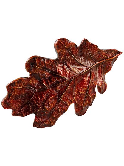 Oak Leaf Bin Pull - 3" Center-to-Center