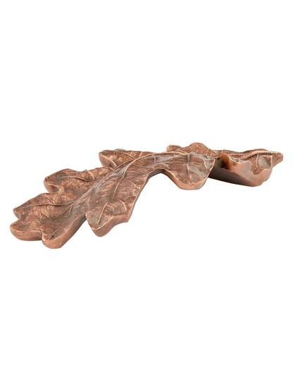 Oak Leaf Bin Pull - 3" Center-to-Center