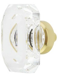 Medium Baguette Crystal Cabinet Knob.