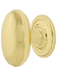 Homestead Cabinet Knob - 1 1/8" x 1 3/4" with Classic Rosette