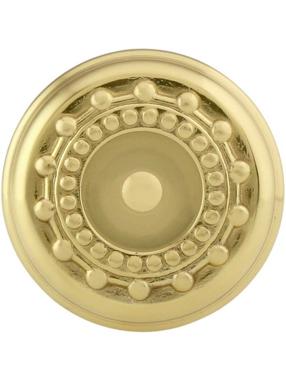 Alternate View 2 of Meadows Cabinet Knob - 1 3/8 inch Diameter with Classic Rosette.