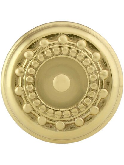 Alternate View 2 of Meadows Cabinet Knob - 1 3/8 inch Diameter with Rope Rosette.