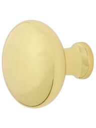 Classic Round Cabinet Knob - 1 3/8" Diameter