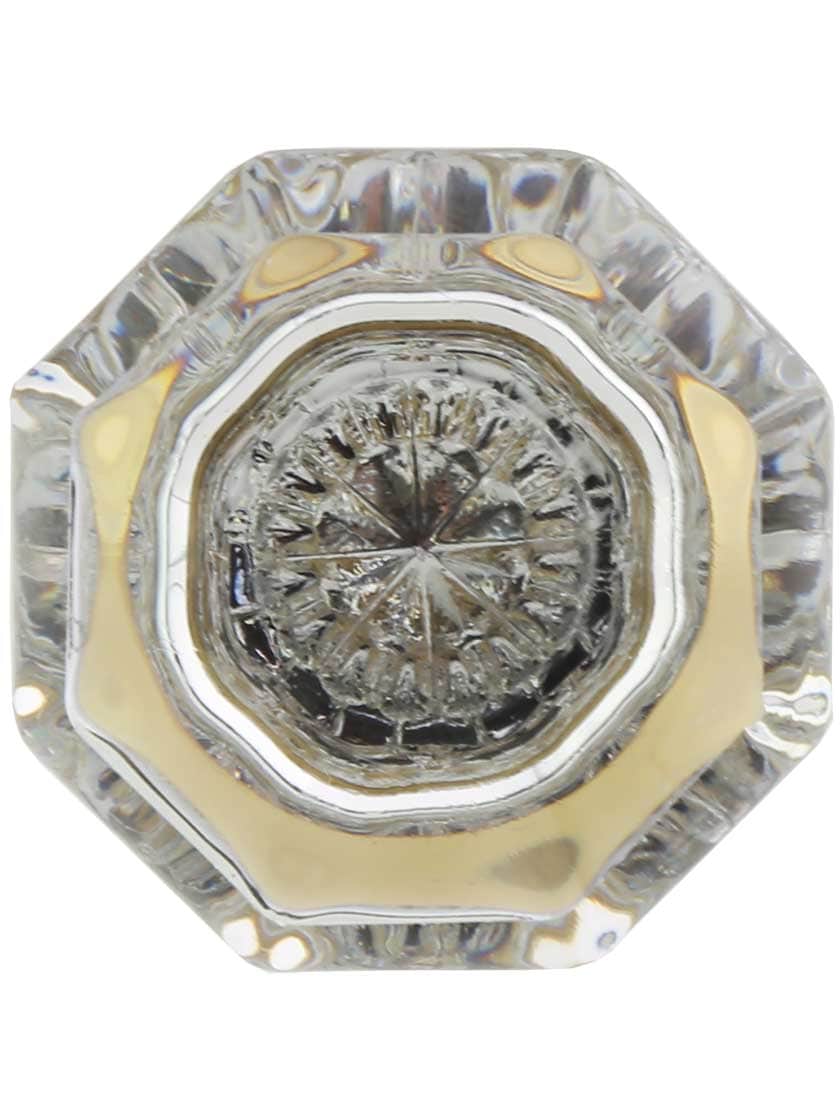 Alternate View 2 of Waldorf Lead-Free Crystal Cabinet Knob 1 3/8 inch Diameter.