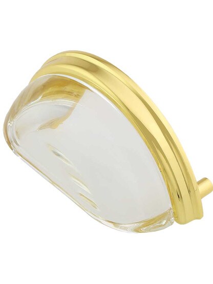 Alternate View 2 of Clear Crystal Cup Pull - 3 inch Center-to-Center.