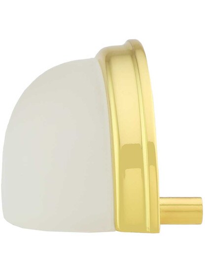 Alternate View of Frosted Crystal Cup Pull - 3 inch Center-to-Center.