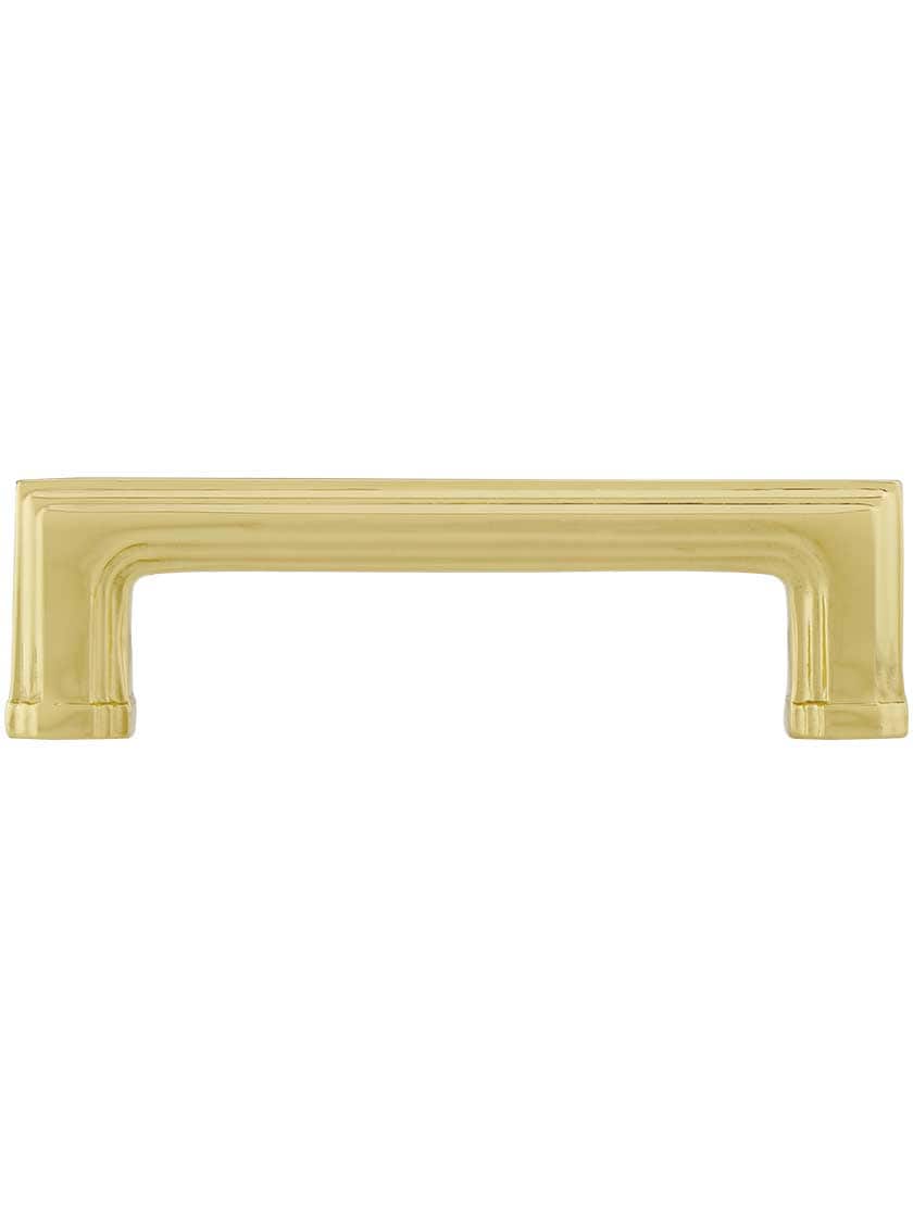 Alternate View of Carre Cabinet Pull - 3 inch Center-to-Center.