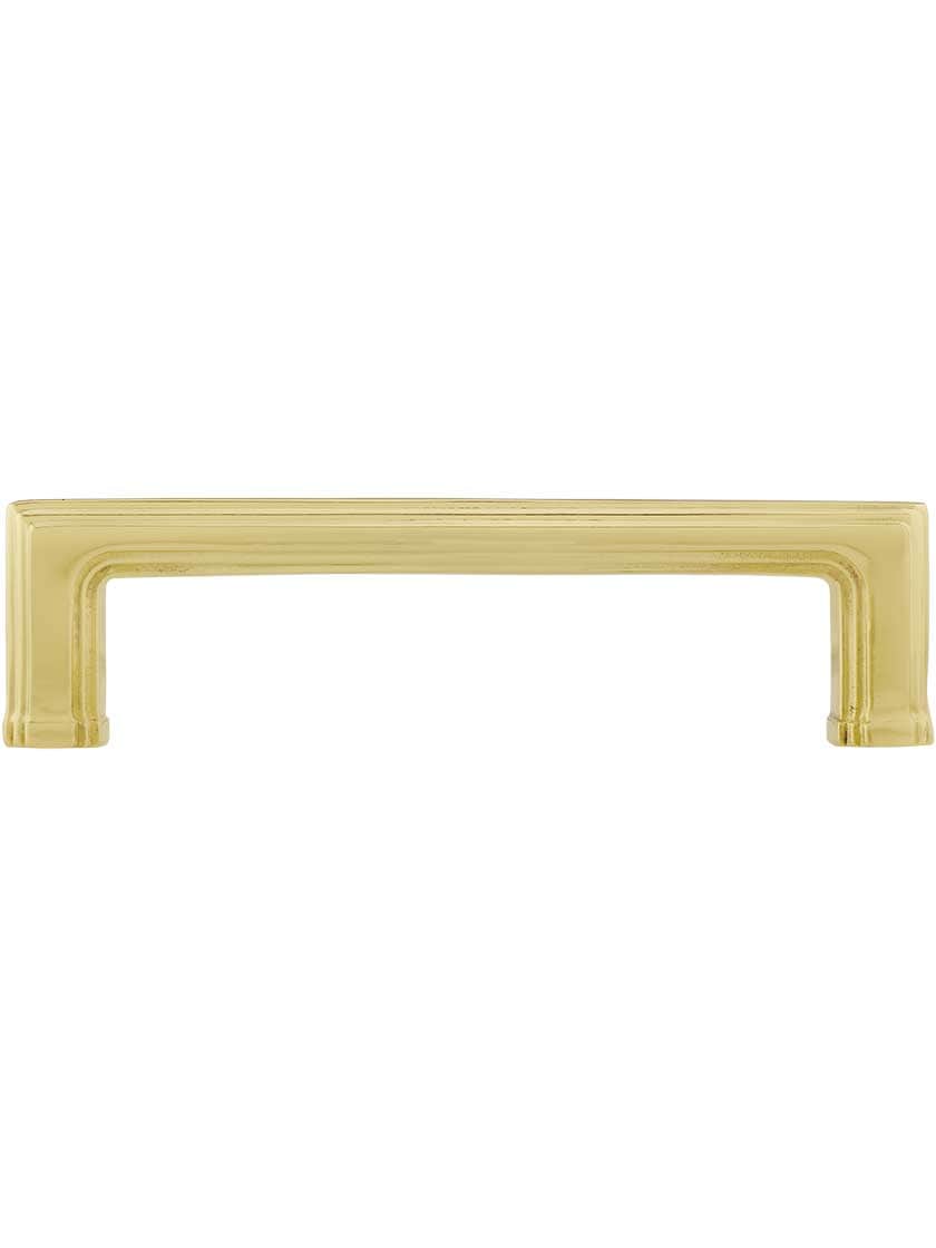 Alternate View of Carre Cabinet Pull - 4 inch Center-to-Center.