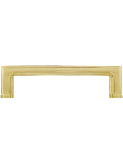 Alternate View of Carre Cabinet Pull - 4 inch Center-to-Center.