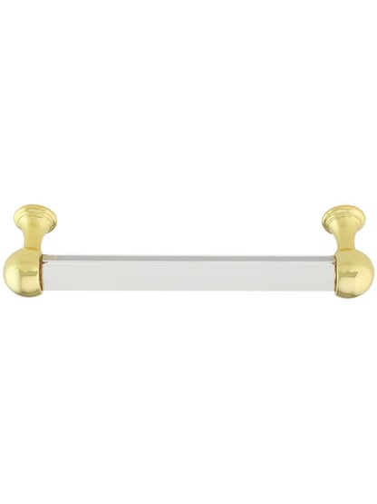Alternate View 2 of Lead-Free Crystal Handle Pull - 5 inch Center-to-Center.