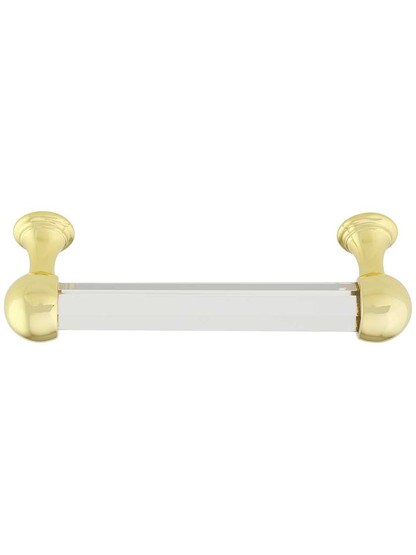 Alternate View 2 of Crystal Handle Pull - 3 3/4 inch Center-to-Center.