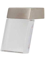 Positano Clear Edge Pull - 1 1/2