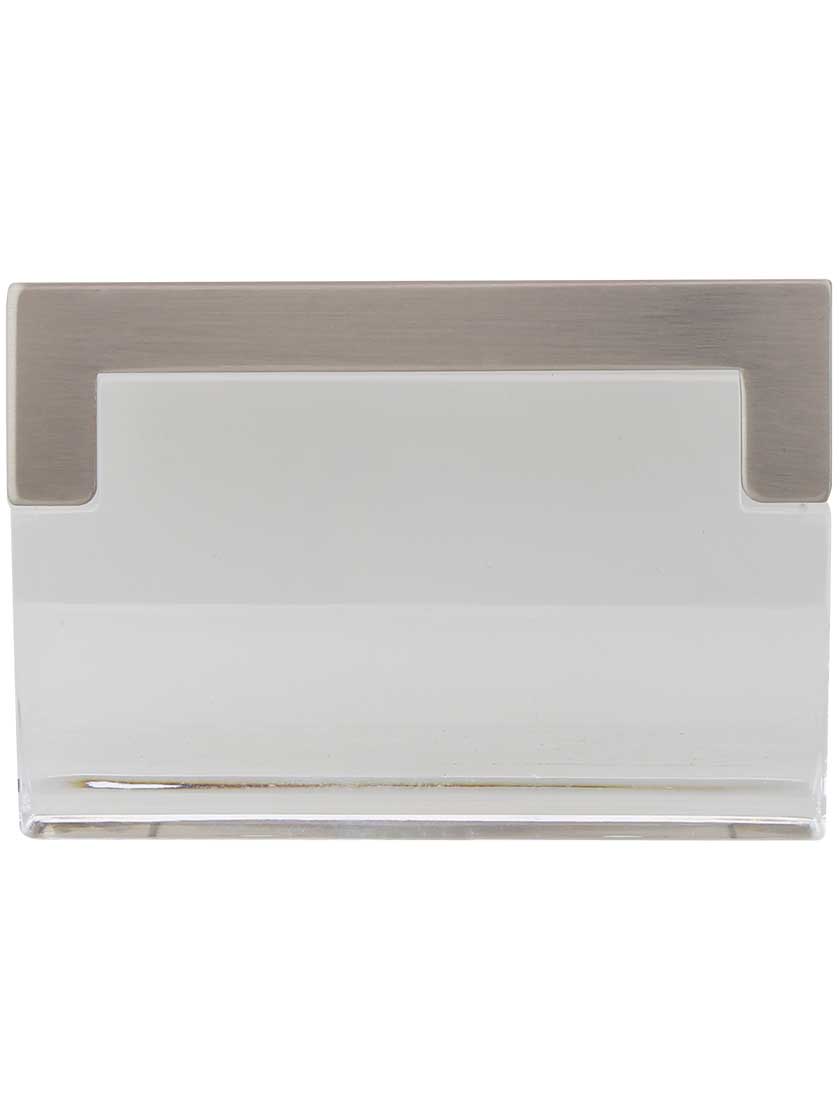 Positano Clear Edge Pull - 1 1/2