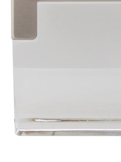 Positano Clear Edge Pull - 1 1/2