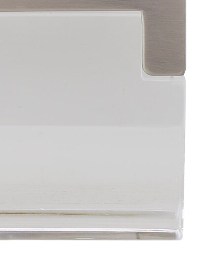 Positano Clear Edge Pull - 1 1/2